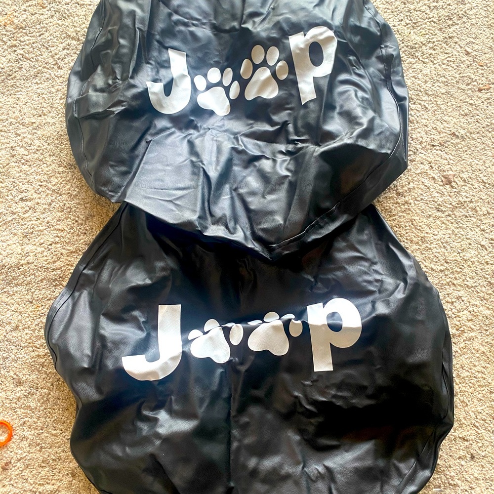 Spare tire covers for jeep